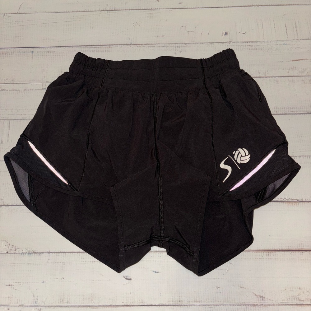Lululemon Black Hotty Hot Shorts